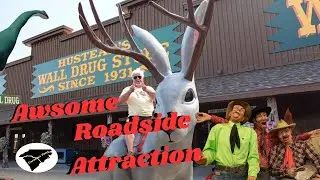 WALL DRUG : Historic And Largest Roadside Attraction in South Dakota