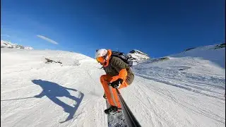 salti e cadute in snowboard._ SAN DOMENICO SKI