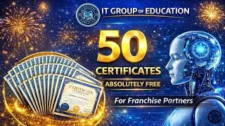 New Year Special Offer | 50 Certificates Free | IT Group of Education Franchise | SMARTAI Course