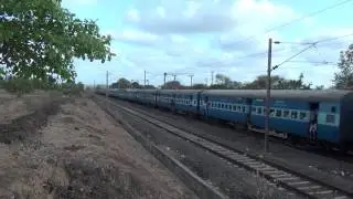 BRC WAP-4E# 22344 MAKING IT LOOK TOO EASY WITH SAURASHTRA EXPRESS