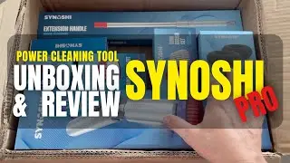 Synoshi Pro Electric Spin Scrubber Unboxing | Power Cleaning Tool (2025 Review)