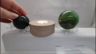 Lorna fluorite spheres