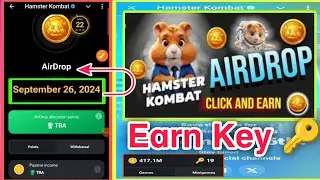 Hamster Kombat Airdrop & Withdrawal | Hamster guild card new update | hamster key earn
