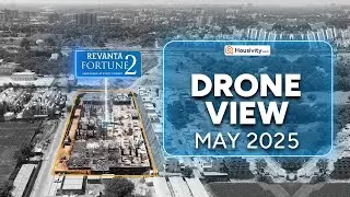 Drone Shoot Tour | Revanta Fortune 2, PDPU Road, Gandhinagar| 2 & 3 BHK Flats Starting at ₹61 L