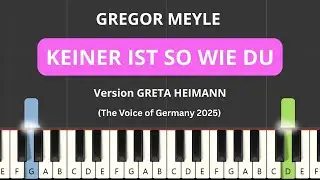 Gregor Meyle - Keiner ist so wie du (Greta Heimann) (Klavierbegleitung) | TVOG 2025
