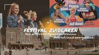 OP 1 DAG VAN MAASTRICHT NAAR GRONINGEN VOOR MYRO... - Zuidlaren festival vlog || JustMadeleine ||