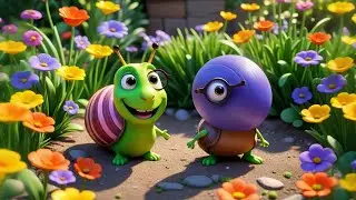 Three Silly Snails Read the Clock | Time Song for Kids | Nursery Rhymes and Learning Fun