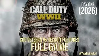 Call of Duty : WW2 ON A ᕈS5 🎮 : COD VETERAN Vs RECRUIT FOR JOKES ( FULL GAME )
