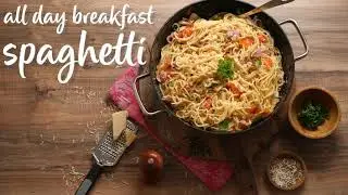 Slimming World Syn-free all day breakfast spaghetti recipe - FREE