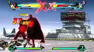 Double Gravity Squeeze level 1 X-Factor Magneto combo