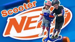 Nerf Blaster Scooter Toy Review