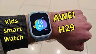 Огляд AWEI H29 Kids Smart Watch - Дитячий смарт-годинник з камерою, SIM-картою 4G та GPS 🔥🔥🔥 (4K)