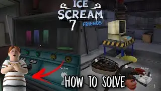 How to solve Puzzles In Ice Scream 7