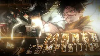 After Effects | Manga Composition like me | Tutorial