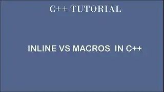 Inline Vs Macros in C++| By Professor Pankaj Gupta | BIIT