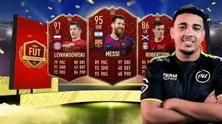 INSANE 90+ RATED RED PULL + FRECH WALKOUT! T100 + E1 FUT CHAMPS REWARDS