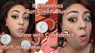 Blush of the summer #itcosmetics #blush #summerblush #sunkissed #creamblush #review #makeup #tryon