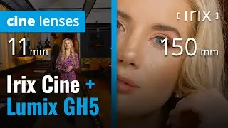 How does the focal length influence the angle of view? Irix Cine + Lumix GH5