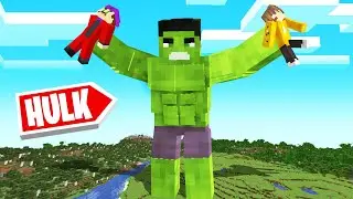 Playing As THE HULK In MINECRAFT! (Superhero)