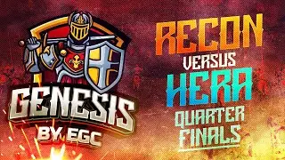 Age of Empires 4 - $20k GENESIS - Hera vs Recon - Bo5 QF!