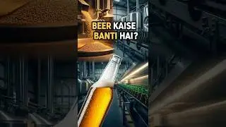 How Beer is Made in Hindi? | बियर फैक्ट्रियों में कैसे बनाई जाती है ? हिंदी में लाइव देखें?