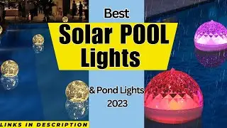 BEST 5 Solar POOL Lights - Underwater Solar POND Lights | Sun Luminance