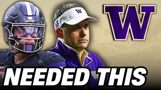 I Uncovered Washington's Transfer Portal SECRETS &ndash; Demond Williams Must Dos!