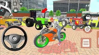 🚨 Bike Rider vs Monster Train 😱 | Police & Hulk Entry 🕷️ Crazy Game Play 🤩 Indian Thift Auto