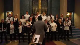 ONE VOICE GOSPEL CHOIR BERLIN begleitet den Jubilate Gottesdienst in der Gustav-Adolf-Gemeinde