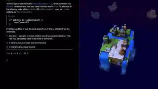 Apple Swift Playgrounds - Learn to Code - Checking This OR That
