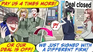 Our Longtime Business Partner Threatened to Ditch Our Deal! So…[RomCom Manga Dub]