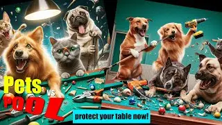 Pool Table Pet Protection! Pet Proof your Pool!