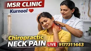 Mr Msrclinic is live in Kurnool chiropractor setting