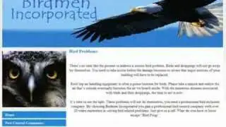 Birdmeninc.com, Bird Control, Bird Exclusion, Pest Bird