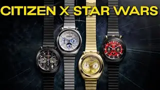 CITIZEN Announce 4 new Tsuno Chronograph Models Inspired by the Star Wars Universe for May The 4th