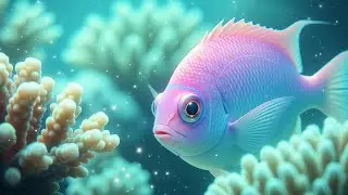 Underwater Relaxation 🐠 Exotic Coral Reef Fish | Gentle Piano & Ocean Ambient Healing