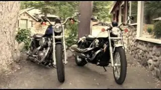 2010 Honda Shadow RS Motorcycle vs. 2010 Harley-Davidson 883 Low Motorcycle