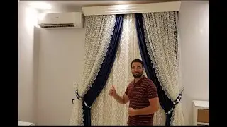 تعليم خياطة الستاره من البدايه الى النهايه