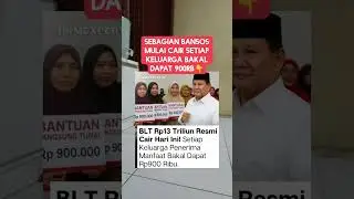 SEBAGAIAN BANSOS BLT MULAI CAIR HARI INI‼️ #shorts #short #shortvideo #trending