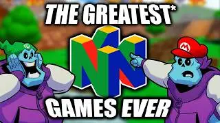 The GREATEST* Nintendo 64 games OF ALL TIME