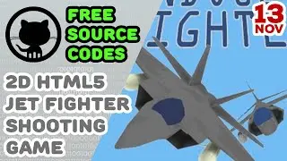 Free Source Codes - IndoJet-Fighter : HTML5 Top Down Airplane Shooting Game