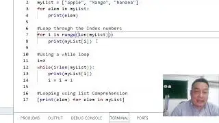 Python Developer:  Python Lists - Loop List | Tutorial 20