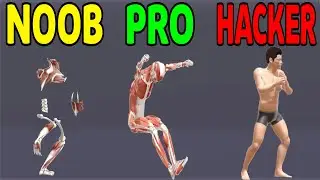 Human Run - NOOB VS PRO VS HACKER
