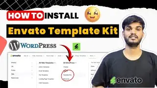 ✨ How To Install Envato Template Kit In WordPress | How To Import Template Kit In Wordpress