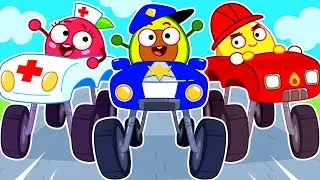 Police Monster Truck! 🚔 🤩 Rescue Team Find My Toy | Kids' Songs and Nursery Rhymes