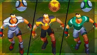 Playmaker Lee Sin Chroma Skins Spotlight (League of Legends)