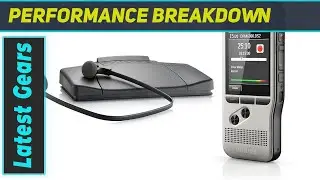 Philips DPM6700 Pocket Memo Dictation and Transcription Set - Superior Stereo Recording and