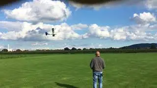 Maiden First Flight Tomahawk Wilga 1:3 mit Moki 250