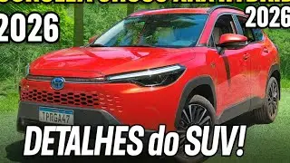 TOYOTA COROLLA CROSS XRX 2026 Hybrid – O SUV mudou? NOVOS DETALHES + Opinião SINCERA!