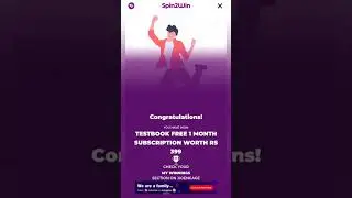Spin to win- jio #shorts
